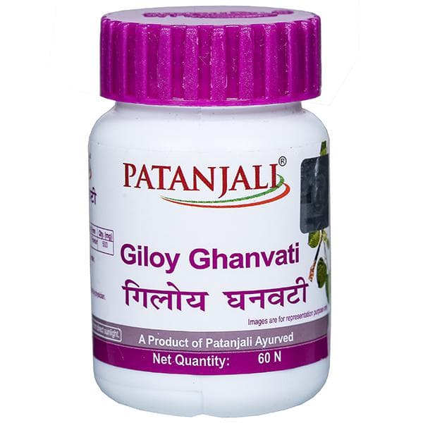 Patanjali Giloy Ghanvati 60 Tablets