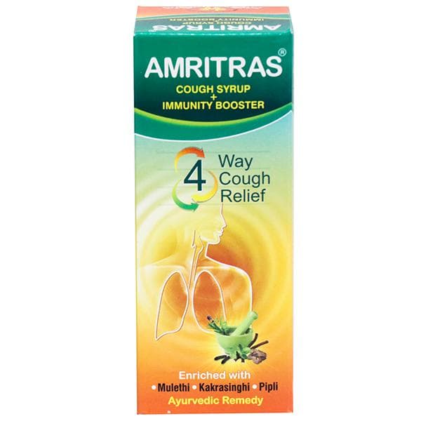 Amritras Cough Syrup + Immunity Booster 100 ml