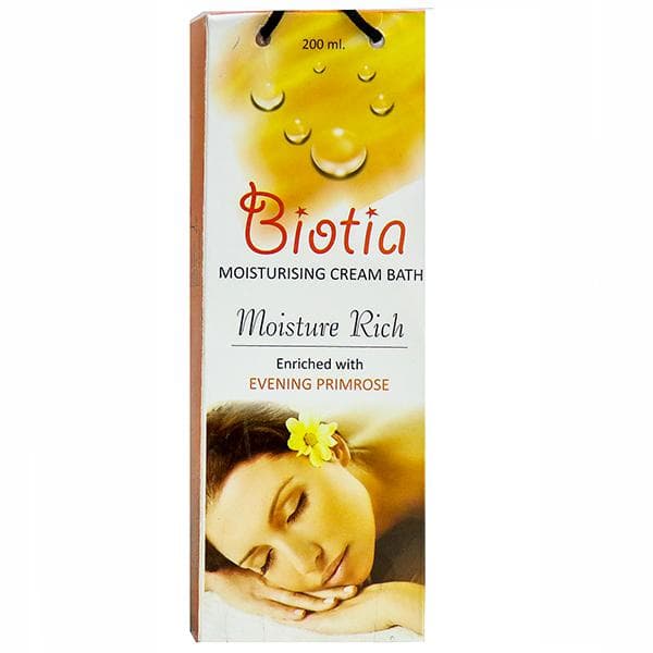 Biotia Moisturising Bath Cream 200 ml