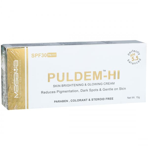 Puldem HI Spf 30 (Pa+++) Skin Brightening & Glowing Cream 15 g