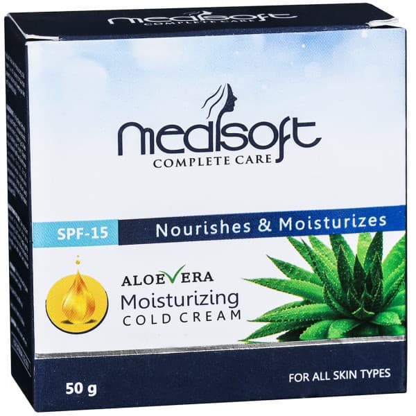Medisoft Spf 15 Aloe Vera Moisturizing Cold Cream 50 g
