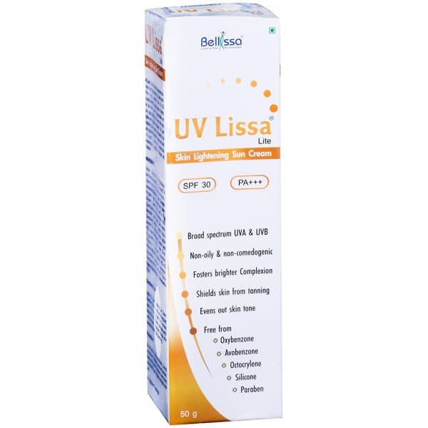 UV Lissa Lite Spf 30(PA+++) Skin Lightening Sun Cream 50 g
