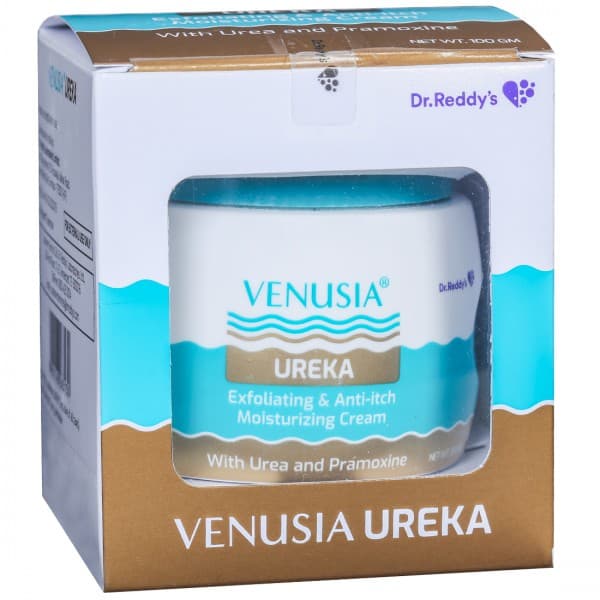 Venusia Ureka Exfoliating & Anti-itch Moisturizing Cream 100 g