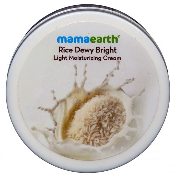 Mamaearth Rice Dewy Bright Light Moisturizing Cream 50 g