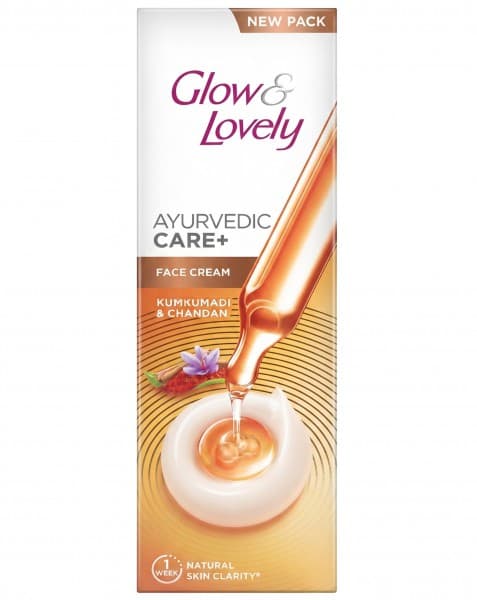 Glow & Lovely Ayurvedic Care+ Face Cream With Kumkumadi & Chandan 25 g