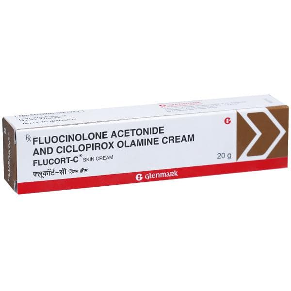 Flucort C Cream 20 gm