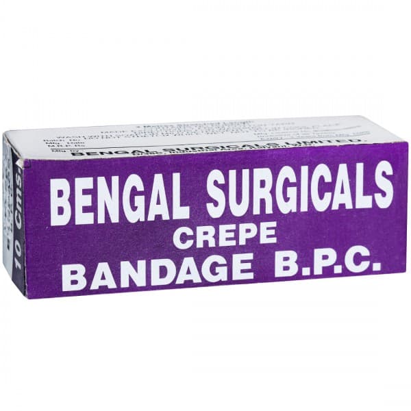 Crepe Bandage (B.S) HQ 10 cm x 3 m