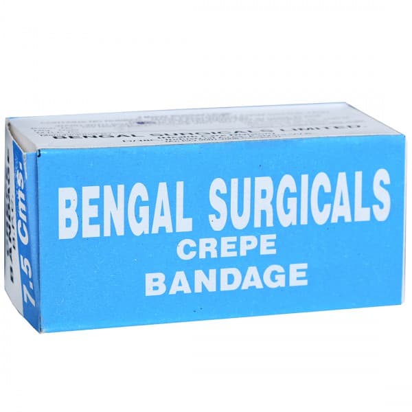 Crepe Bandage (B.S) SQ 7.5 cm x 4 m