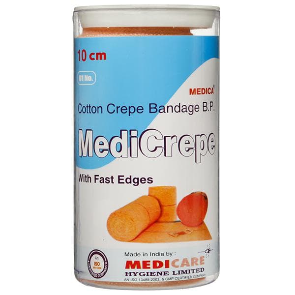 Medicrepe Cotton Crepe Bandage 10 cm x 4 m