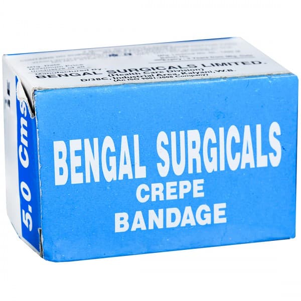 Crepe Bandage (B.S) SQ 5 cm x 4 m