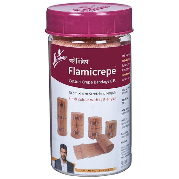 Flamingo Flamicrepe Crepe Bandage 10 cm  x 4 m