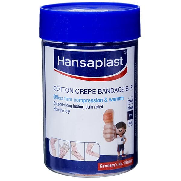 Hansaplast Cotton Crepe Bandage 8 cm x 4 m