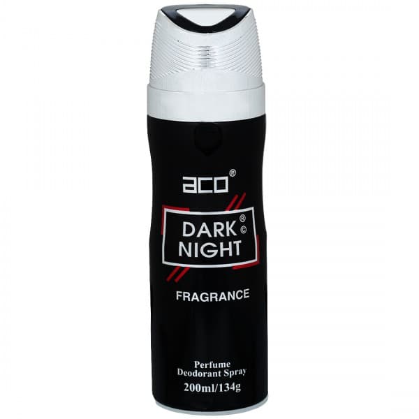 Aco Dark Night Fragrance Perfume Deodorant Spray 200 ml