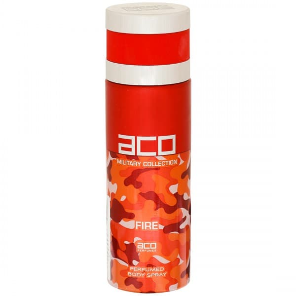 Aco Military Collection Fire Perfumed Body Spray 200 ml