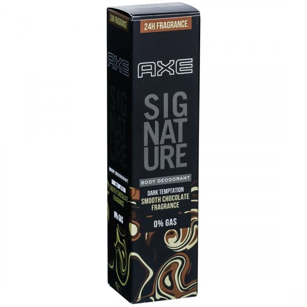 Axe Signature Dark Temptation Body Deodorant Smooth Chocolate Fragrance 24H 122 ml