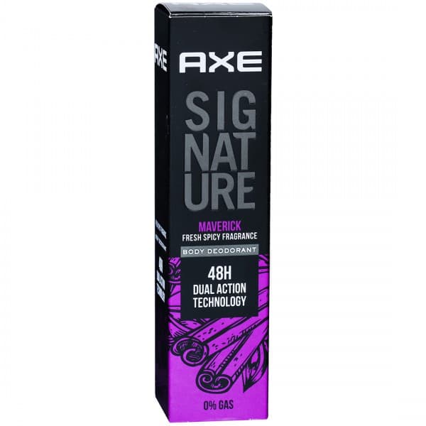 Axe Signature Maverick Fresh Spicy Fragrance Body Deodorant 48H Dual Action Technology 122 ml