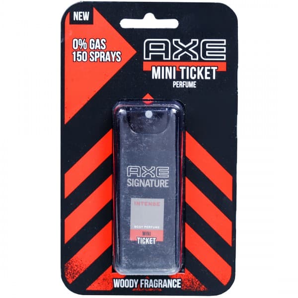 Axe Signature Intense Mini Ticket Body Perfume 10 ml