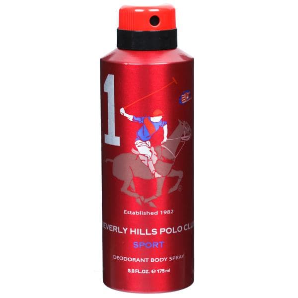 Beverly Hills Polo Club Sport 1 Deodorant Body Spray 175 ml