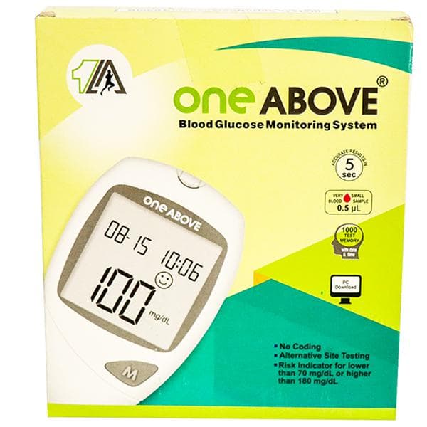 One Above Blood Glucose Monitoring System Device