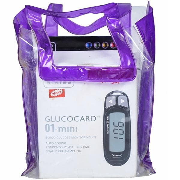 Glucocard (01) Blood Glucose Monitoring System Mini (New) Pack Of 1