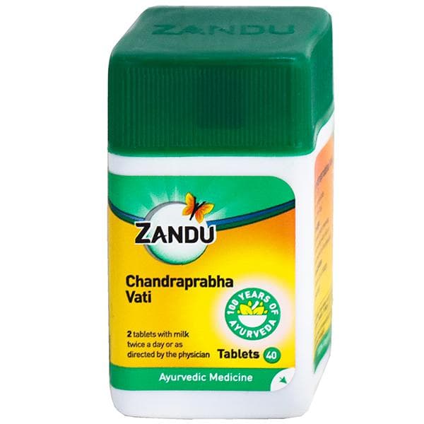 Zandu Chandraprabha Vati 40 Tablets