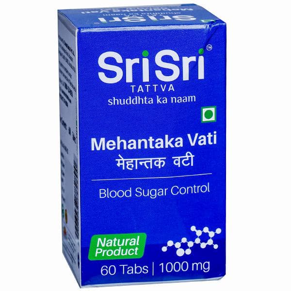 Sri Sri Tattva Mehantaka Vati 1000 mg 60 Tablets