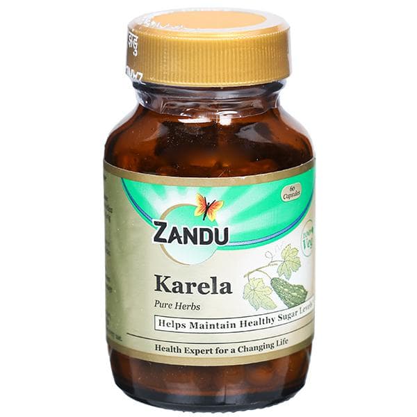 Zandu Karela 60 Capsules