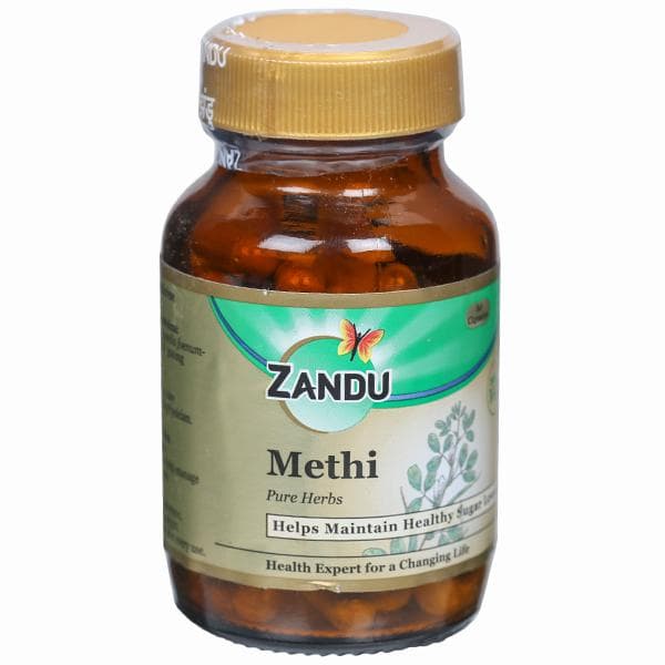 Zandu Methi 60 Capsules