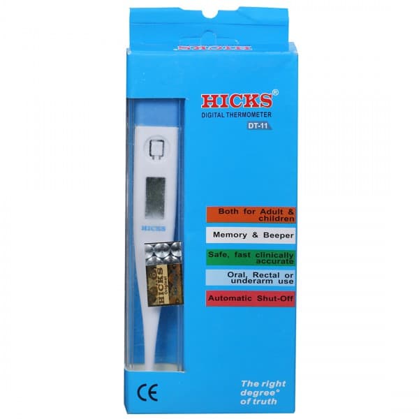 Hicks Digital Thermometer DT 11 Pack Of 1