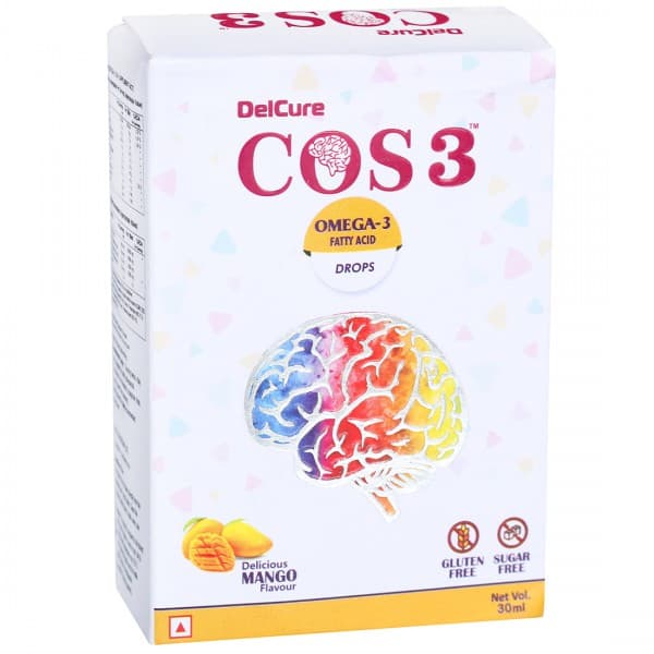 Cos 3 Sugar Free Mango Flavour Drops 30 ml