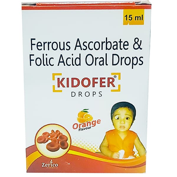 Kidofer (Orange Flavour) Drop 15 ml