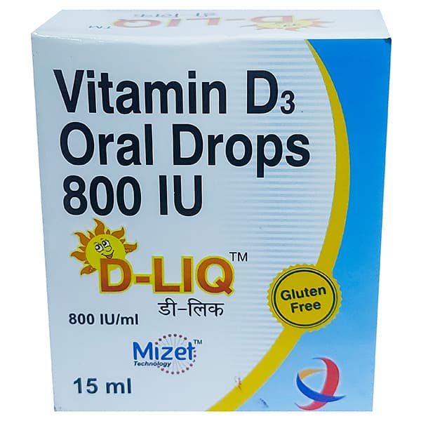 D Liq 800 IU/ml Drop 15 ml