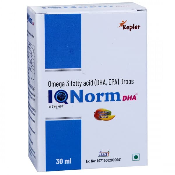 Iqnorm DHA (Mango Flavour) Drop 30 ml
