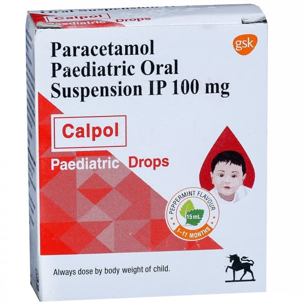 Calpol Paediatric Drops 15 ml