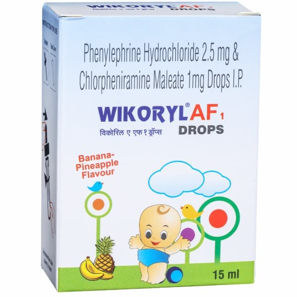 Wikoryl AF 1 Banana-Pineapple Flavour Drops 15 ml