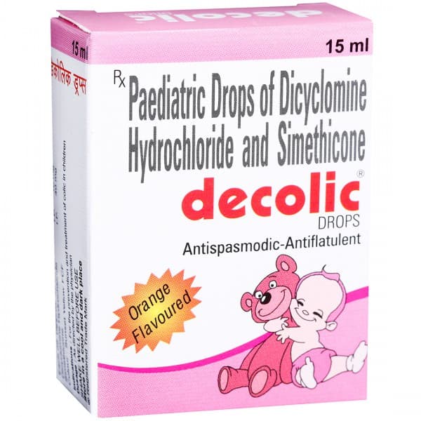 Decolic Orange Flavoured Drops 15 ml