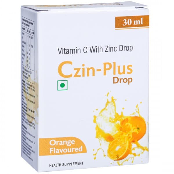 Czin Plus Orange Flavoured Drop 30 ml