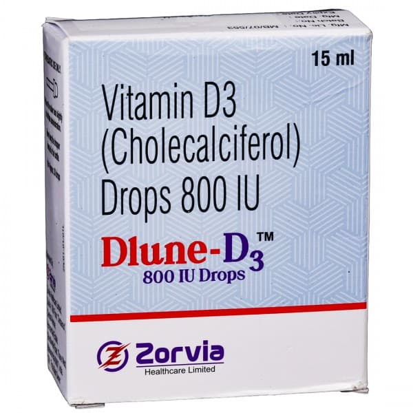 Dlune D3 800 IU Drops 15 ml