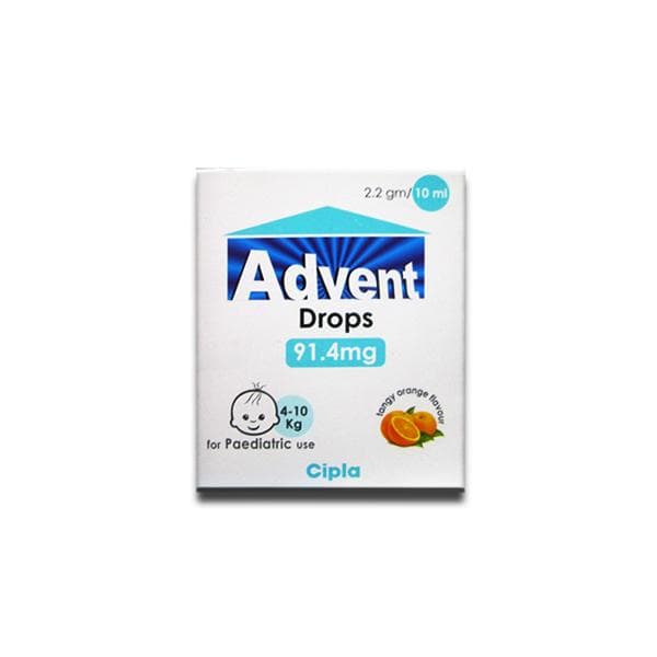 Advent 91.4 mg Drops 10 ml