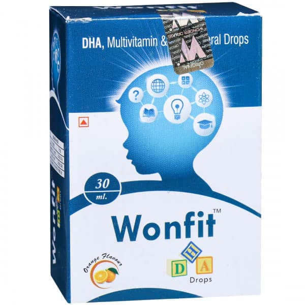 Wonfit DHA Orange Flavour Drops 30 ml