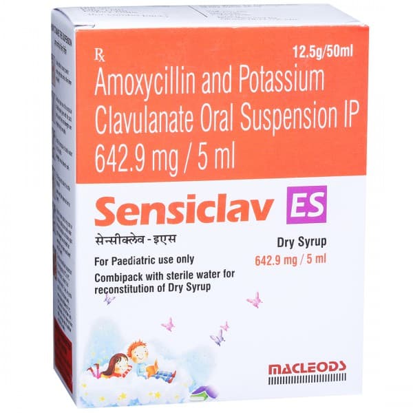 Sensiclav ES Dry Syrup 50 ml