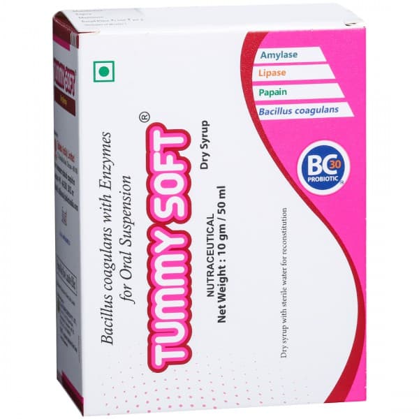 Tummysoft Dry Syrup 10 g/50 ml