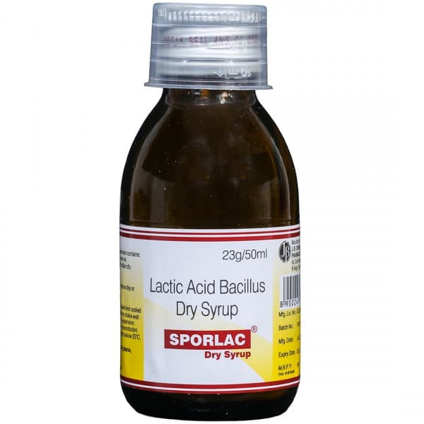 Sporlac Dry Syrup 23 g/50 ml