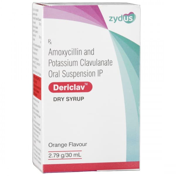 Dericlav Orange Flavour Dry Syrup 2.79 g/30 ml