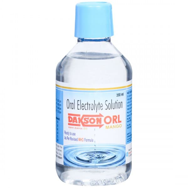 Dakson ORL Mango Oral Electrolyte Solution 200 ml