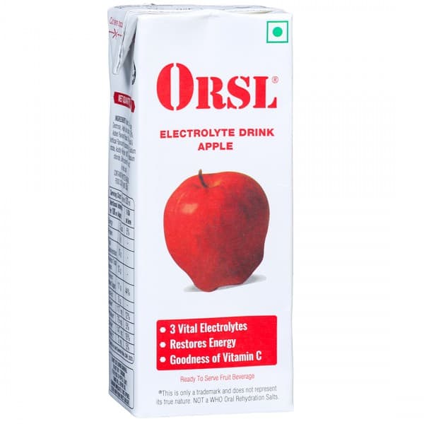 ORSL Electrolyte Drink Apple 200 ml