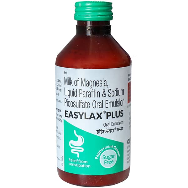 Easylax Plus (Peppermint Flavour) Sugar Free Oral Emulsion 170 ml