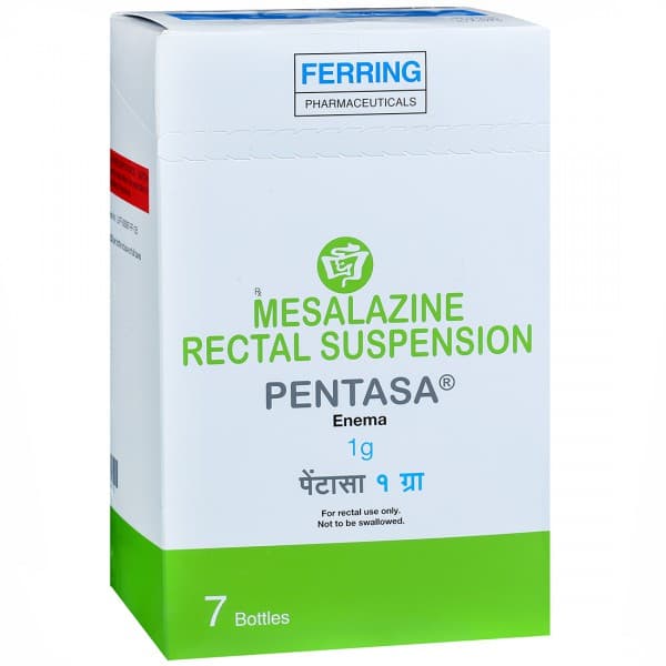 Pentasa 1gm Rectal Suspension (Enema) 100 ml (7 Bottle)