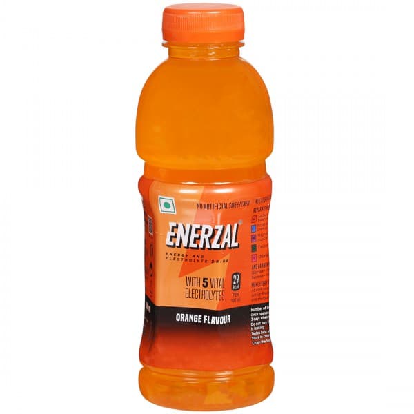 Enerzal Orange Flavour Energy Drink 500 ml