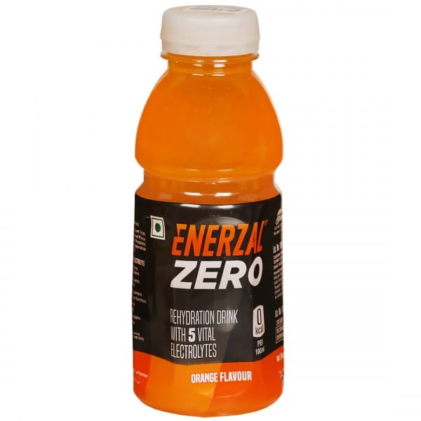 Enerzal Zero Orange Flavour Energy Drink 400 ml